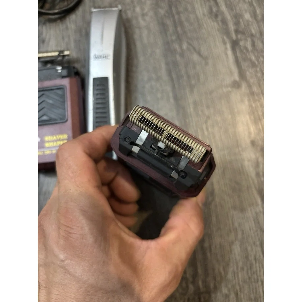Bundle of 4 Wahl & Andis Electric Hair Trimmers / Shavers (Parts Only)